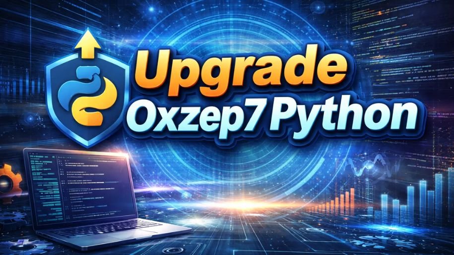 upgrade oxzep7 python
