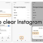 How to clear Instagram cache