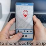 how to share location on iphone