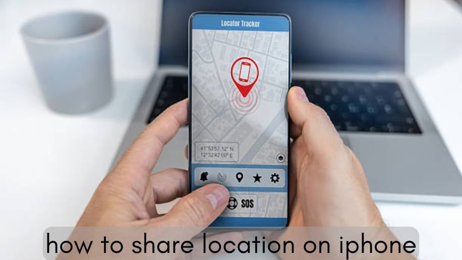how to share location on iphone