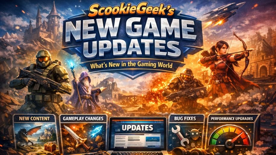 new game updates scookiegeek