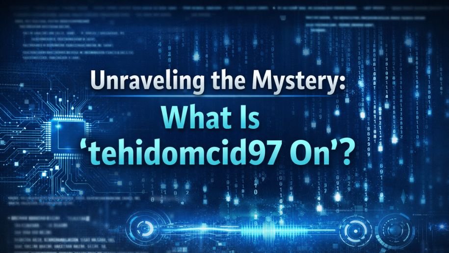 what is tehidomcid97 on