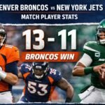 Denver Broncos vs New York Jets Match Player Stats