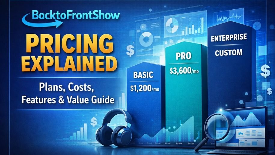 backtofrontshow pricing