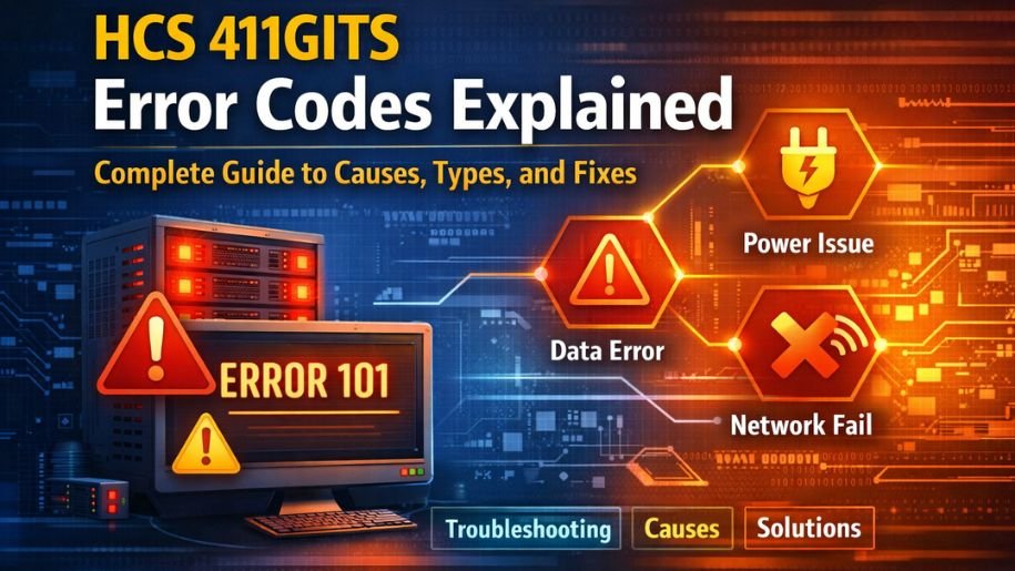 hcs 411gits error codes