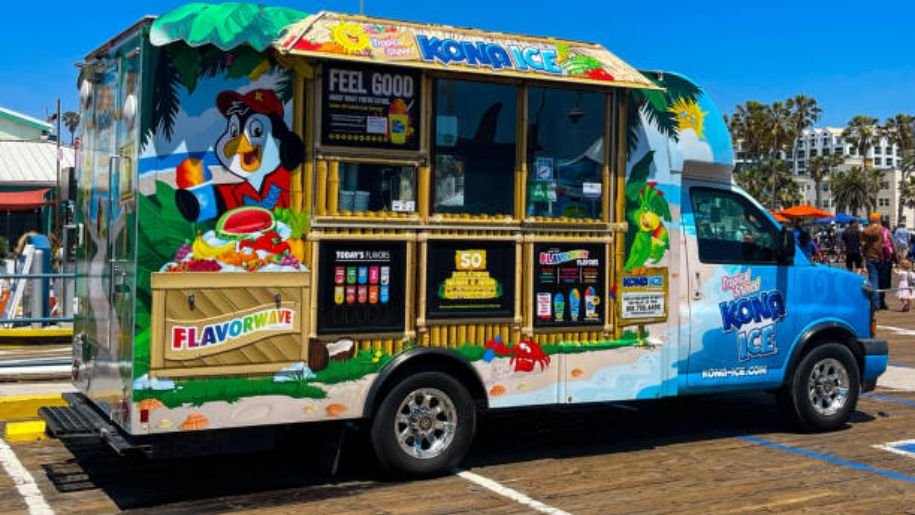 The Jolly Rogers Taste of Paradise Ice Cream Truck Sterling Ak