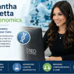 Samantha Luchetta at NeoGenomics supporting cancer diagnostics and healthcare communication.