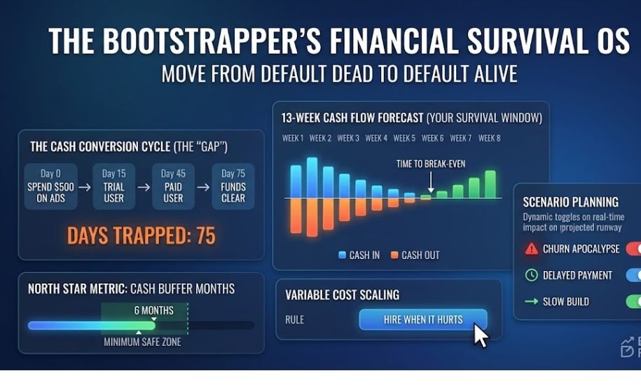 startup booted financial modeling